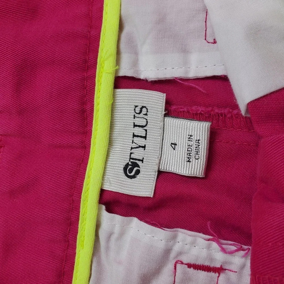 Stylus Pink Chino Shorts - Picture 3 of 10